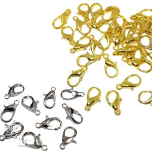 قفل طوطی طلایی و نقره  ای(50 عددی)