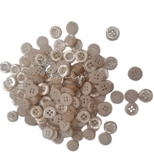 دکمه پیراهنی (1728 عددی)کرمی